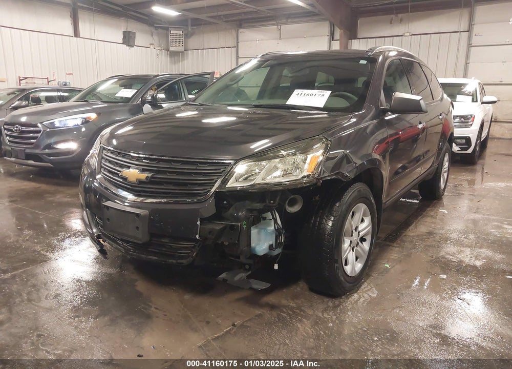 2014 CHEVROLET TRAVERSE LS VIN: 1GNKVFED9EJ278283