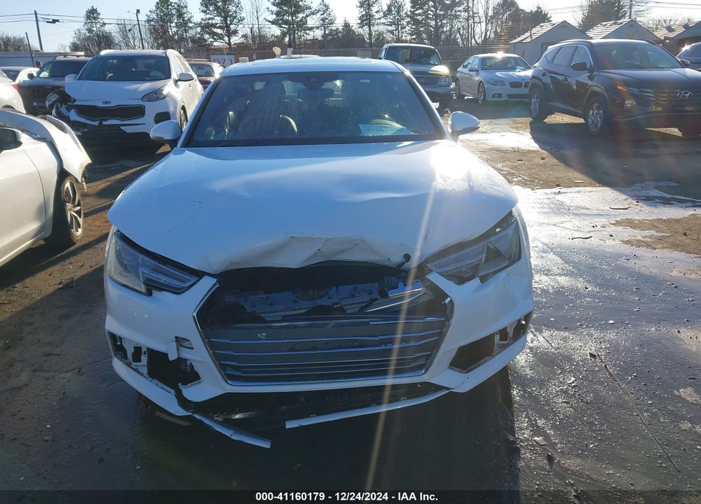 2018 AUDI A4 2.0T TECH ULTRA PREMIUM/2.0T ULTRA PREMIUM VIN: WAUKMAF48JA095252