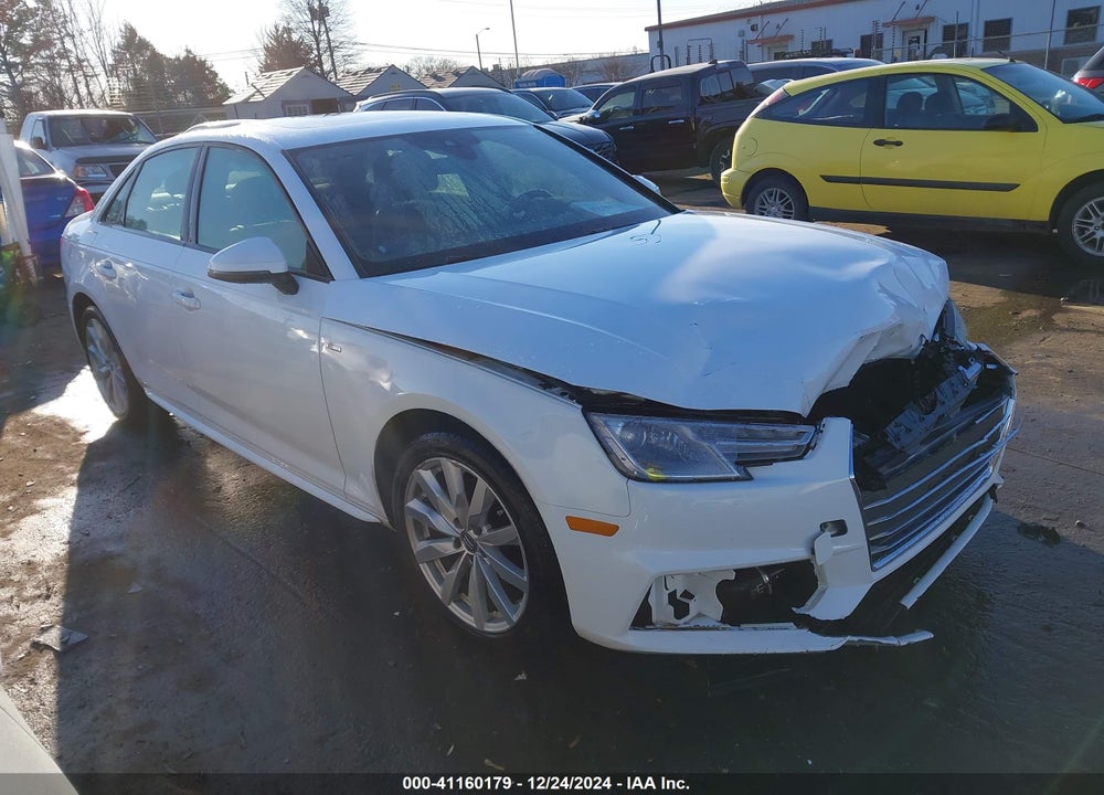2018 AUDI A4 2.0T TECH ULTRA PREMIUM/2.0T ULTRA PREMIUM VIN: WAUKMAF48JA095252