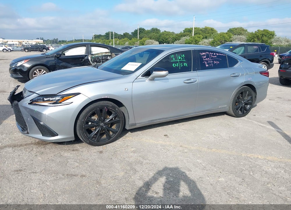 2022 LEXUS ES 300H VIN: 58AGA1C10NU013339
