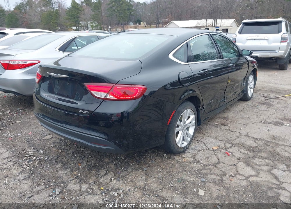 2016 CHRYSLER 200 TOURING VIN: 1C3CCCFB0GN189054