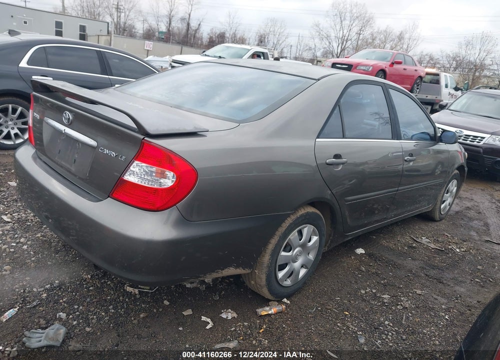2004 TOYOTA CAMRY LE VIN: 4T1BE32K94U816385
