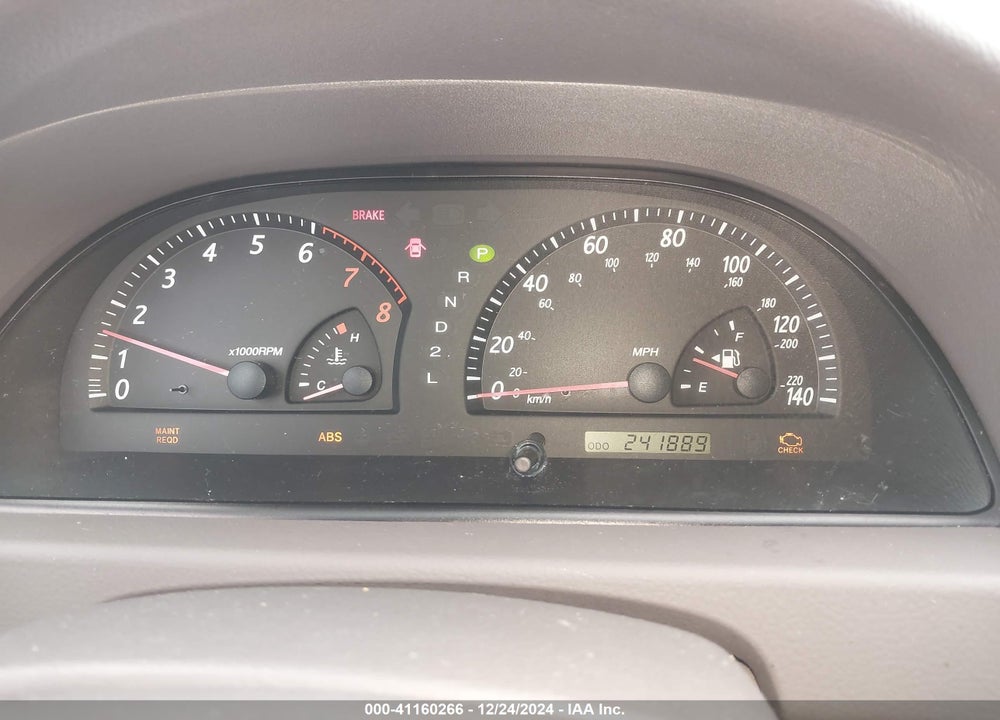 2004 TOYOTA CAMRY LE VIN: 4T1BE32K94U816385