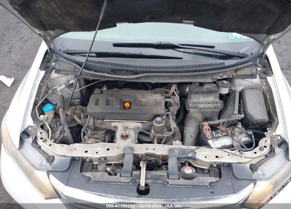 2012 HONDA CIVIC SDN LX VIN: 19XFB2F59CE332503