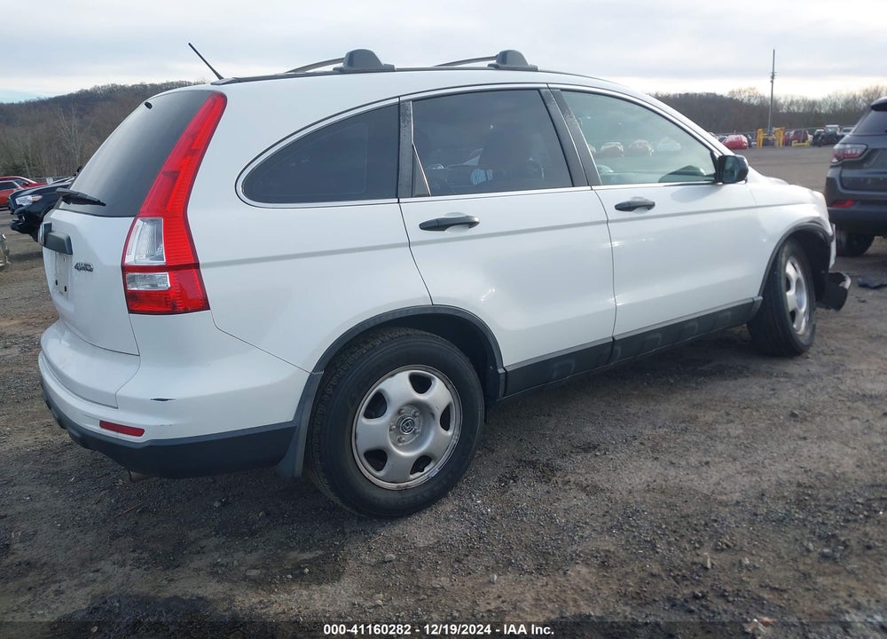 2010 HONDA CR-V LX VIN: 5J6RE4H37AL076498