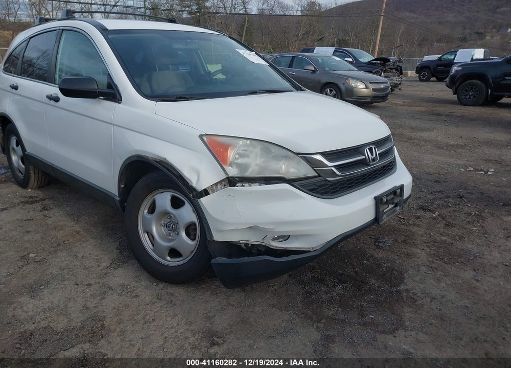 2010 HONDA CR-V LX VIN: 5J6RE4H37AL076498