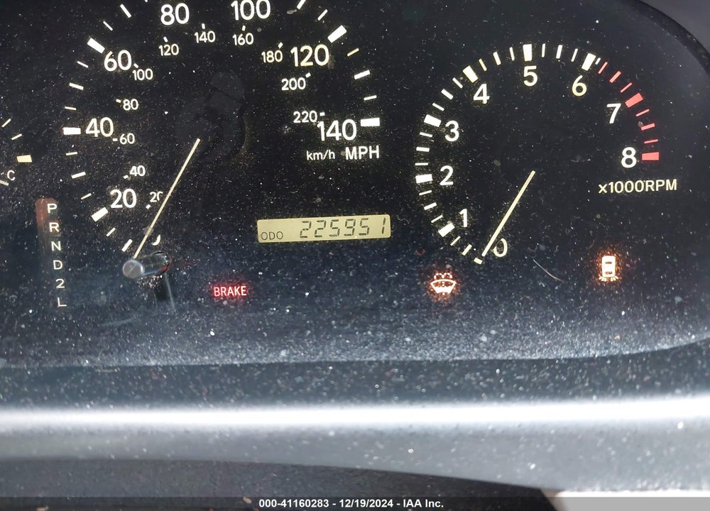 2001 LEXUS RX 300 BASE (A4) VIN: JTJGF10U310117091