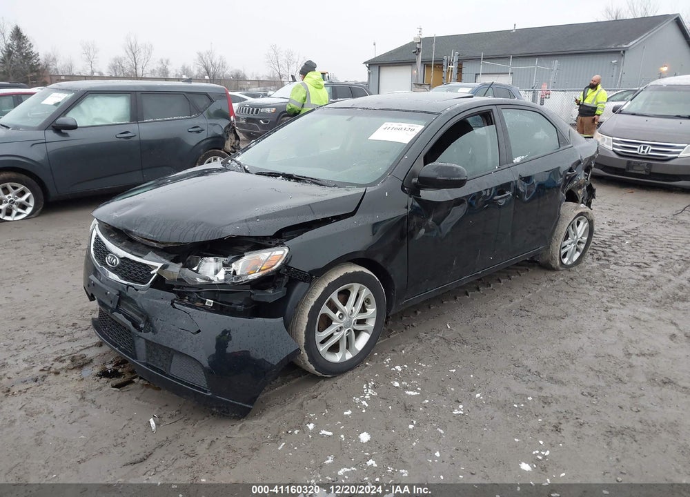 2012 KIA FORTE EX VIN: KNAFU4A20C5493639