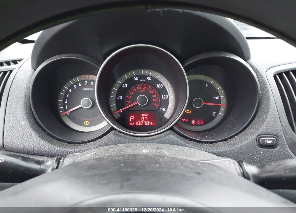 2012 KIA FORTE EX VIN: KNAFU4A20C5493639