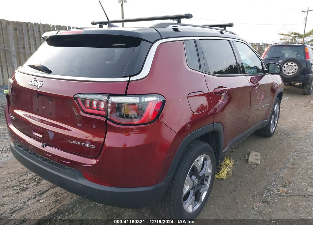 2021 JEEP COMPASS LIMITED 4X4 VIN: 3C4NJDCB8MT547324