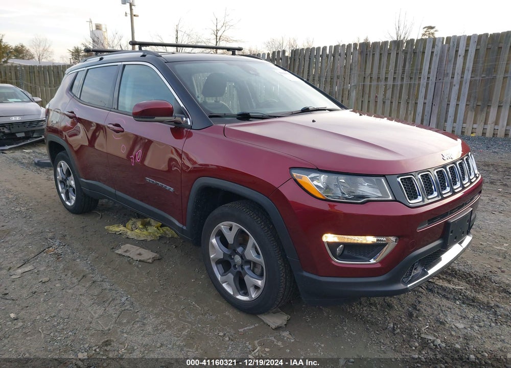 2021 JEEP COMPASS LIMITED 4X4 VIN: 3C4NJDCB8MT547324