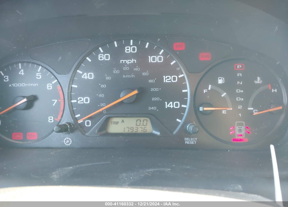 2002 HONDA ACCORD 2.3 LX VIN: 1HGCG56462A160964