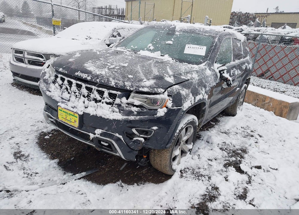 2015 JEEP GRAND CHEROKEE OVERLAND VIN: 1C4RJFCG5FC807427