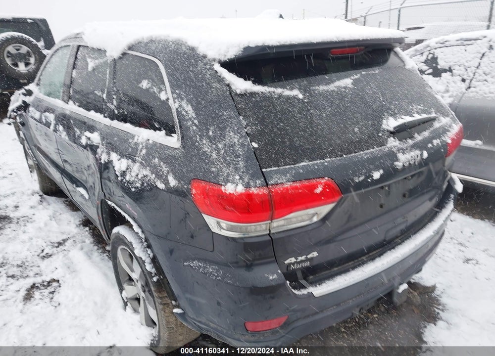 2015 JEEP GRAND CHEROKEE OVERLAND VIN: 1C4RJFCG5FC807427