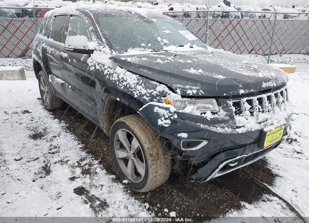 2015 JEEP GRAND CHEROKEE OVERLAND VIN: 1C4RJFCG5FC807427