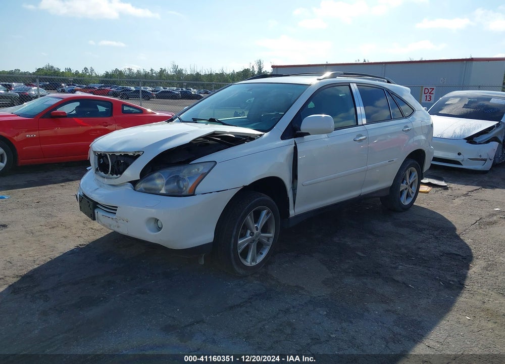 2008 LEXUS RX 400H VIN: JTJHW31U882063896