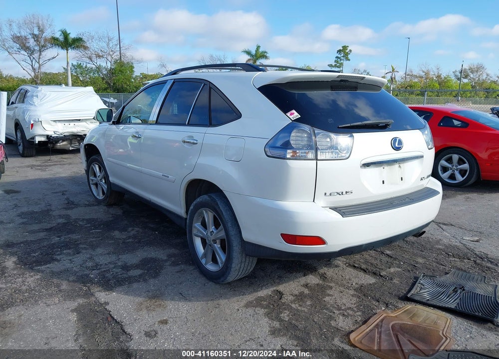 2008 LEXUS RX 400H VIN: JTJHW31U882063896
