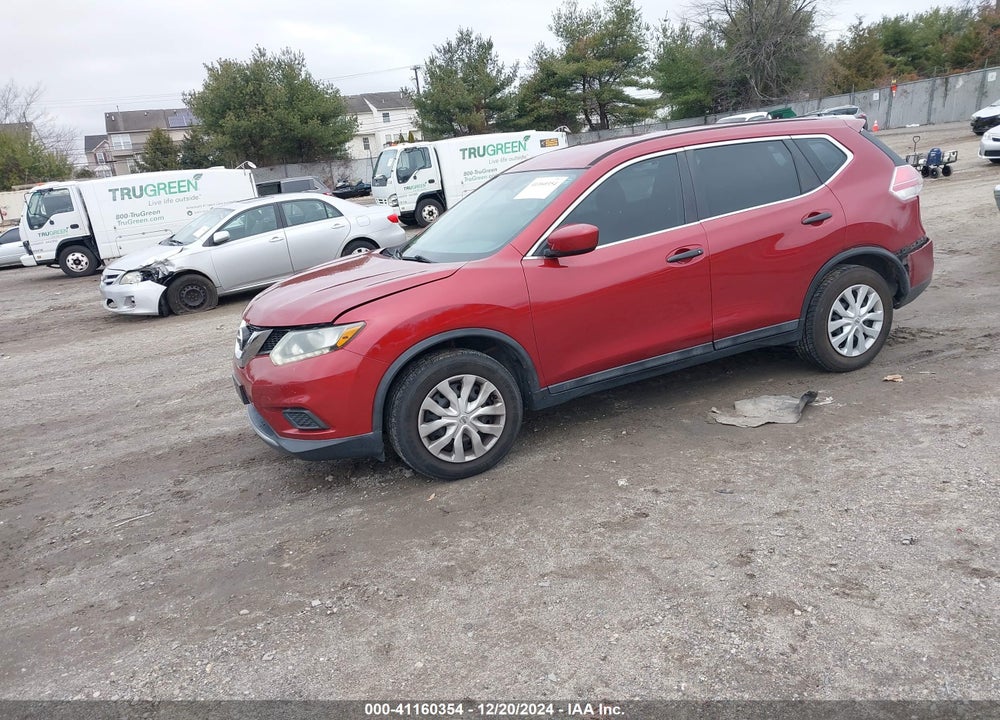 2016 NISSAN ROGUE S/SL/SV VIN: 5N1AT2MT3GC826826