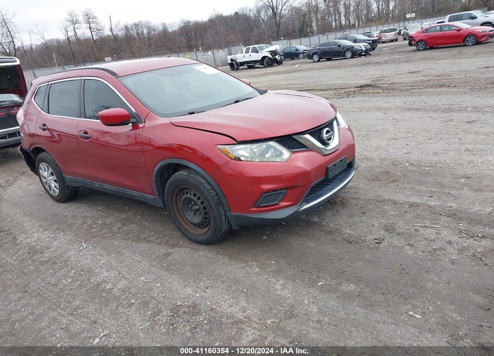 2016 NISSAN ROGUE S/SL/SV VIN: 5N1AT2MT3GC826826