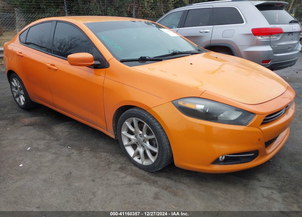 2013 DODGE DART SXT VIN: 1C3CDFBA6DD294744