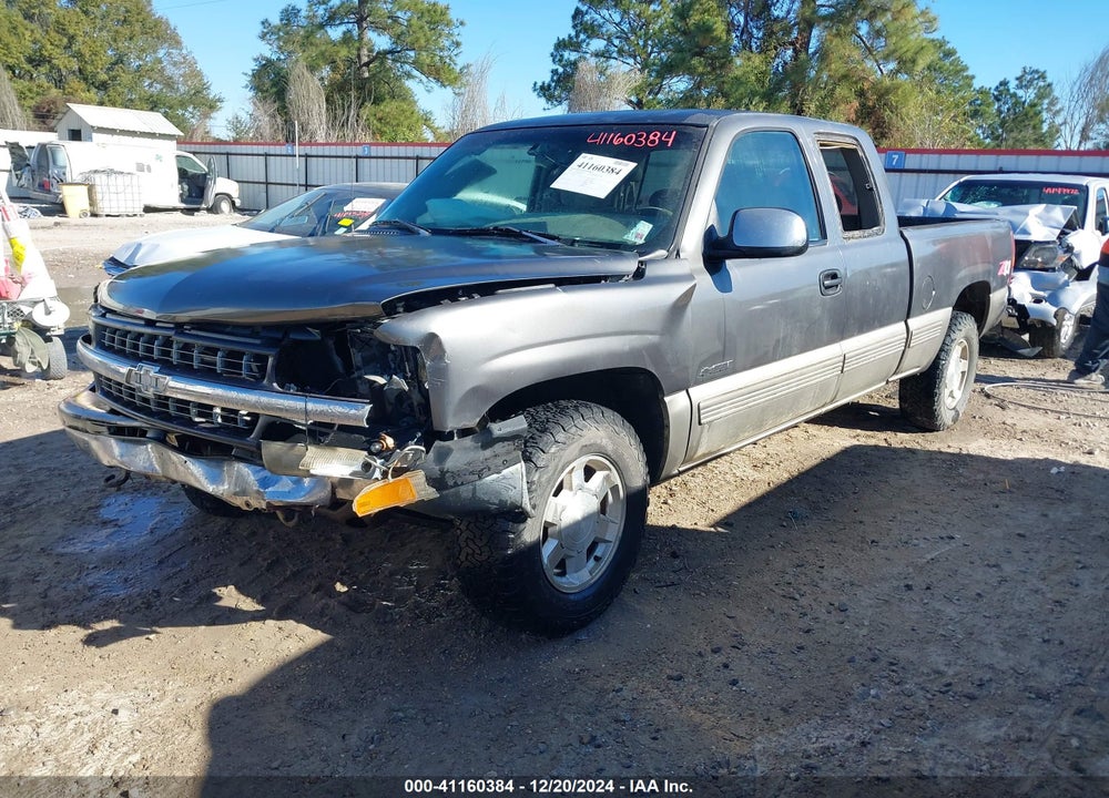 2000 CHEVROLET SILVERADO 1500 LS VIN: 1GCEK19T7YE184936