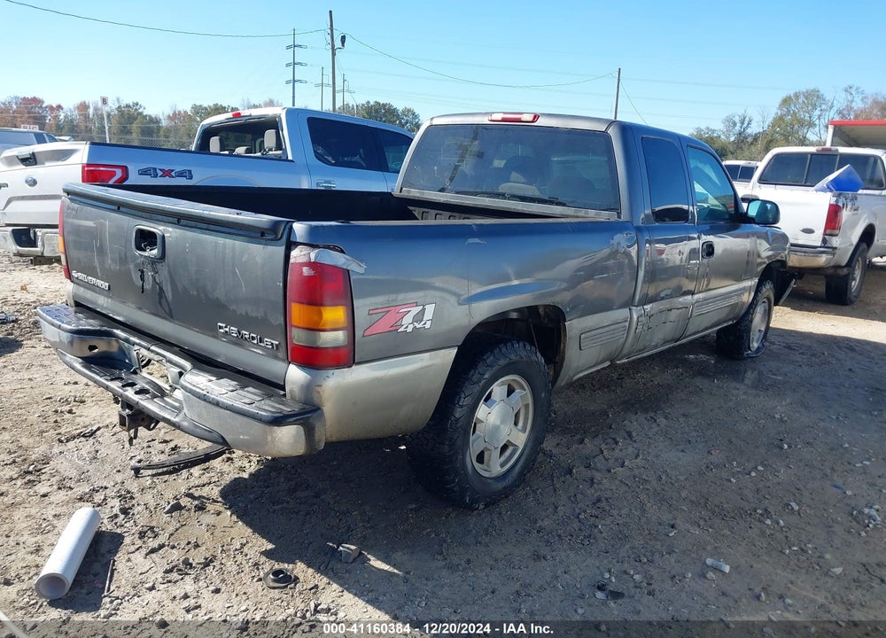 2000 CHEVROLET SILVERADO 1500 LS VIN: 1GCEK19T7YE184936