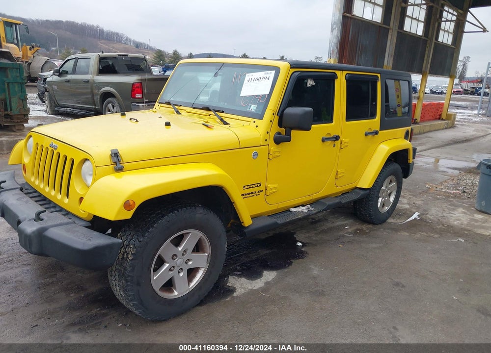 2011 JEEP WRANGLER UNLIMITED SPORT VIN: 1J4BA3H15BL556790