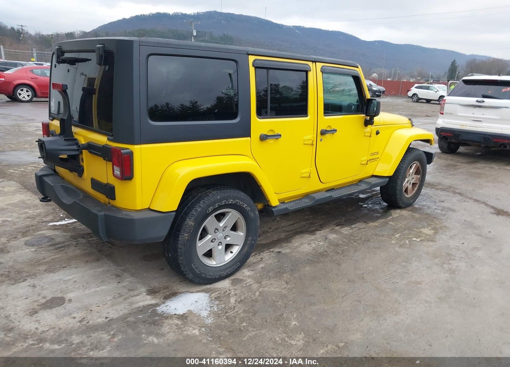 2011 JEEP WRANGLER UNLIMITED SPORT VIN: 1J4BA3H15BL556790