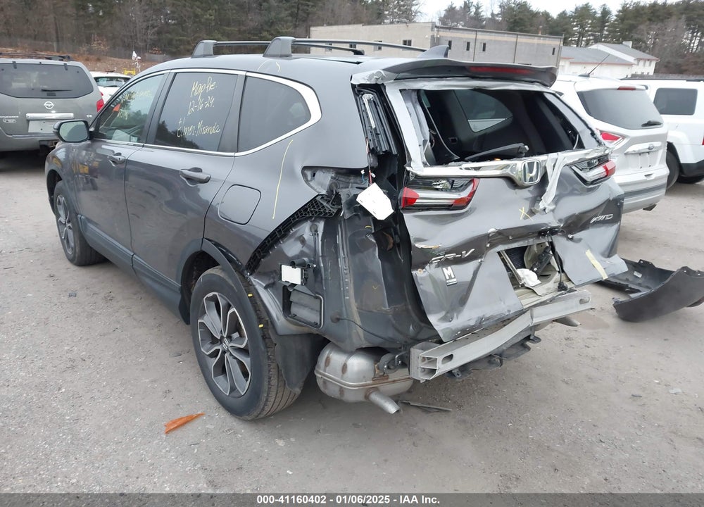 2021 HONDA CR-V AWD EX VIN: 2HKRW2H55MH650727