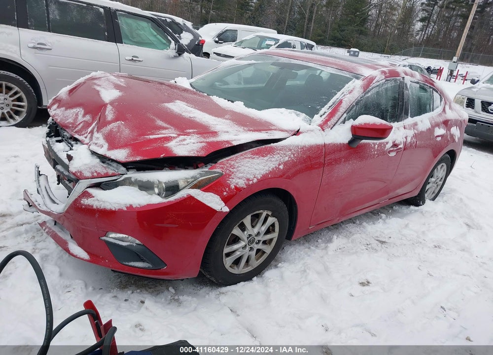 2014 MAZDA 3 I TOURING VIN: JM1BM1V73E1139145