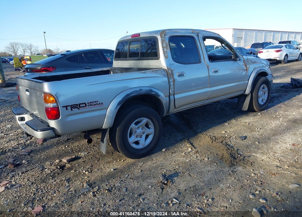2004 TOYOTA TACOMA PRERUNNER V6 VIN: 5TEGN92N74Z465183