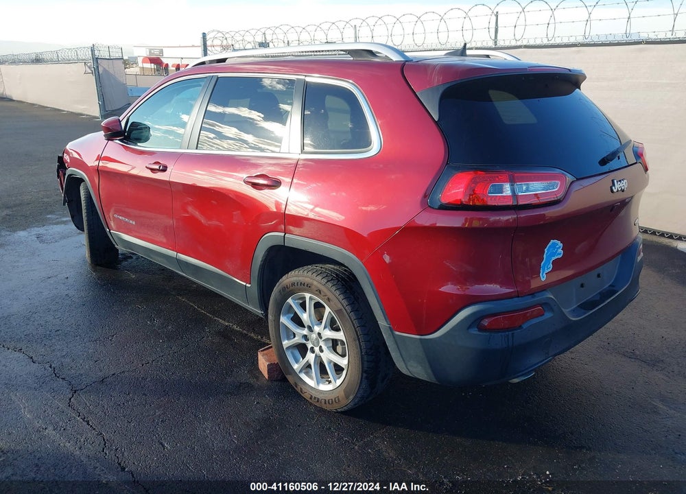2016 JEEP CHEROKEE LATITUDE VIN: 1C4PJLCB1GW297054