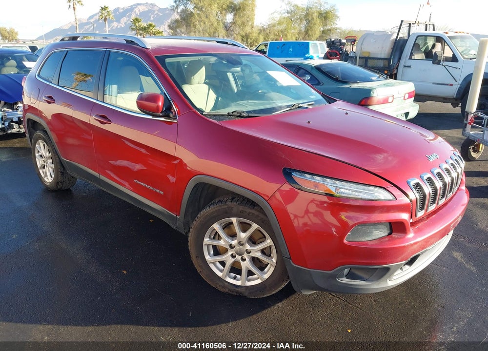 2016 JEEP CHEROKEE LATITUDE VIN: 1C4PJLCB1GW297054