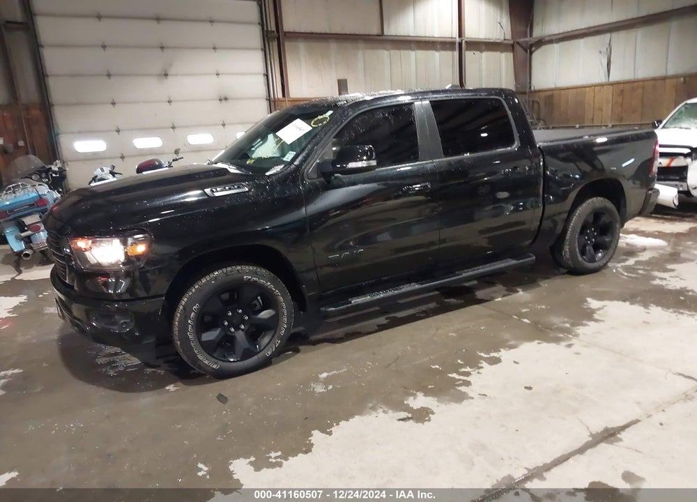 2019 RAM 1500 BIG HORN/LONE STAR 4X4 5'7 BOX VIN: 1C6RRFFG1KN889568