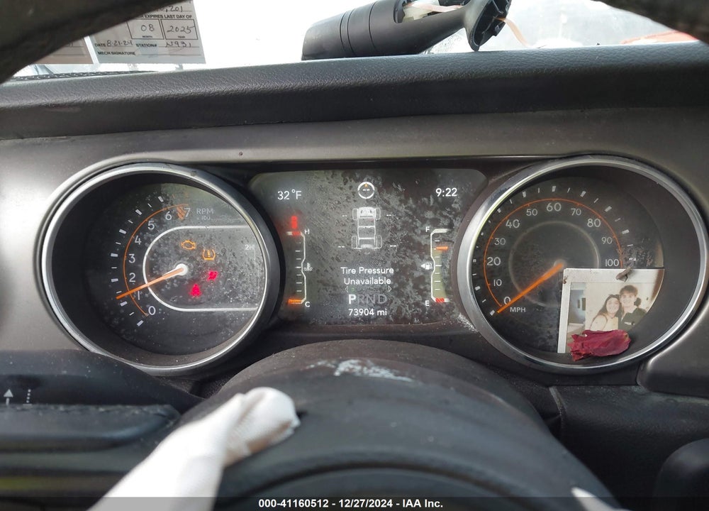 2019 JEEP WRANGLER UNLIMITED SPORT S 4X4 VIN: 1C4HJXDG8KW568514