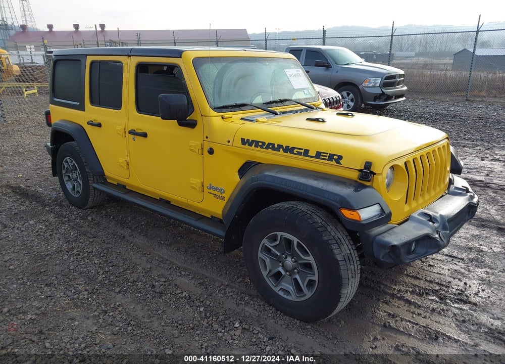 2019 JEEP WRANGLER UNLIMITED SPORT S 4X4 VIN: 1C4HJXDG8KW568514