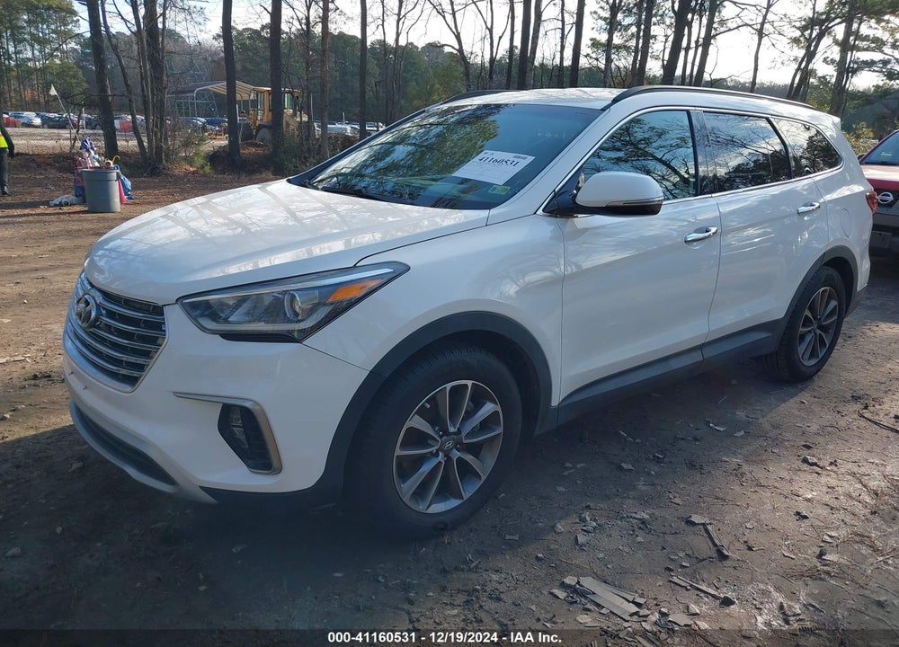 2017 HYUNDAI SANTA FE SE VIN: KM8SN4HF7HU178501