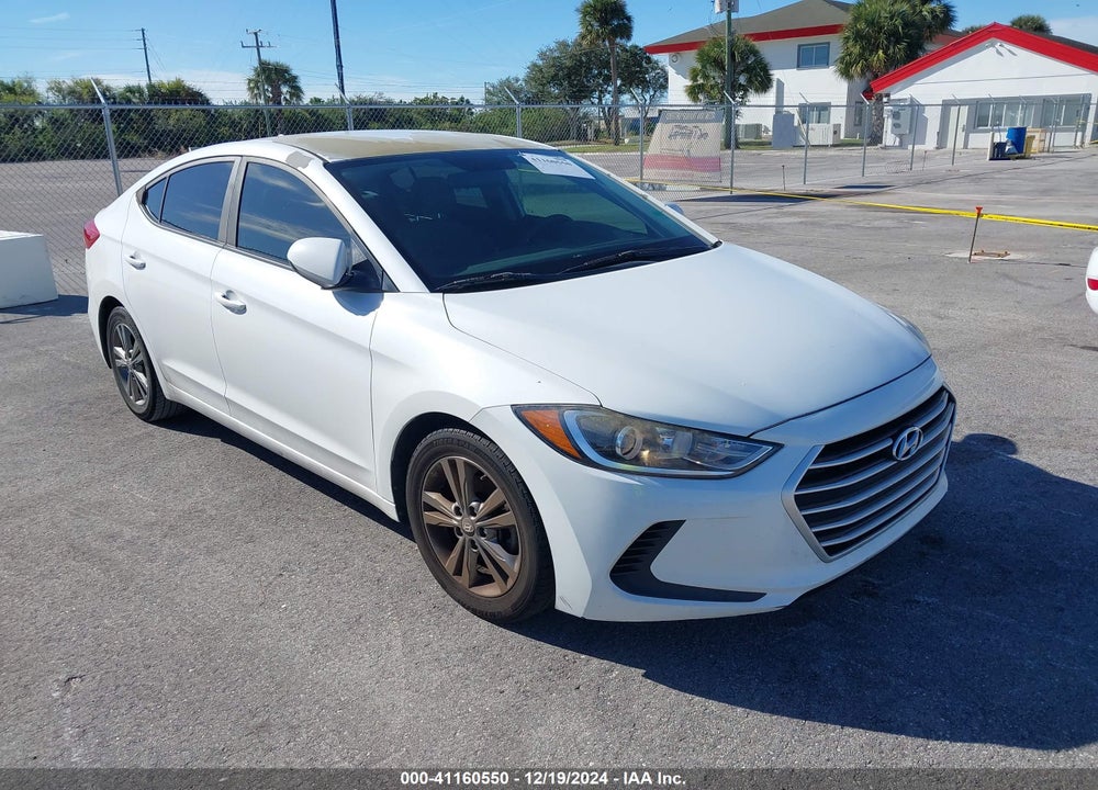 2017 HYUNDAI ELANTRA SE VIN: 5NPD84LF0HH055810