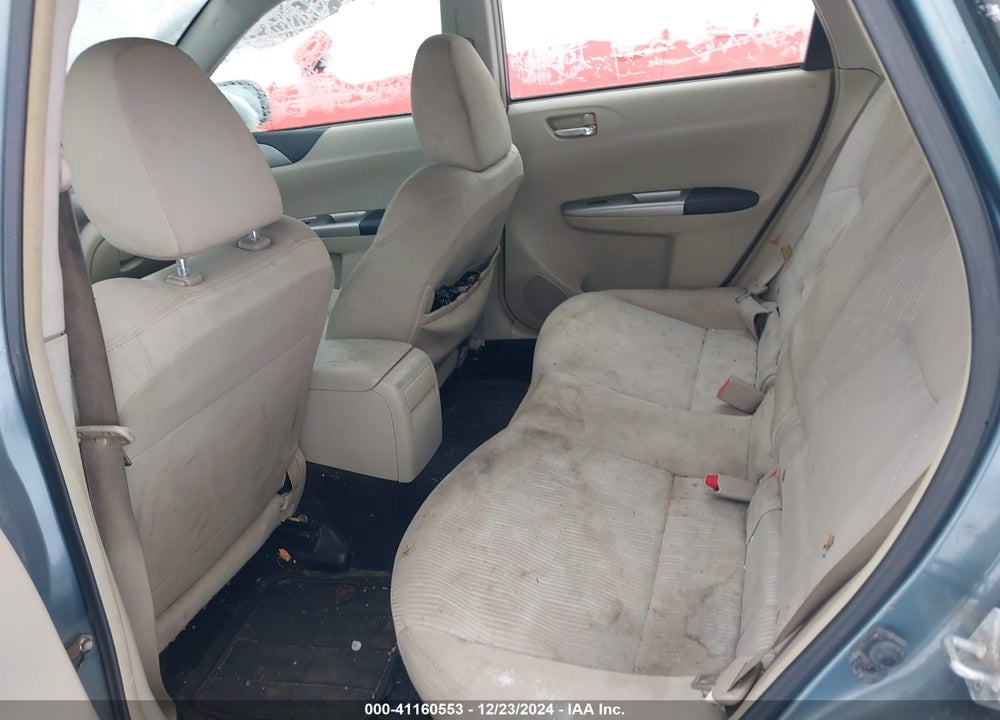 2009 SUBARU IMPREZA OUTBACK SPORT VIN: JF1GH63619H827519