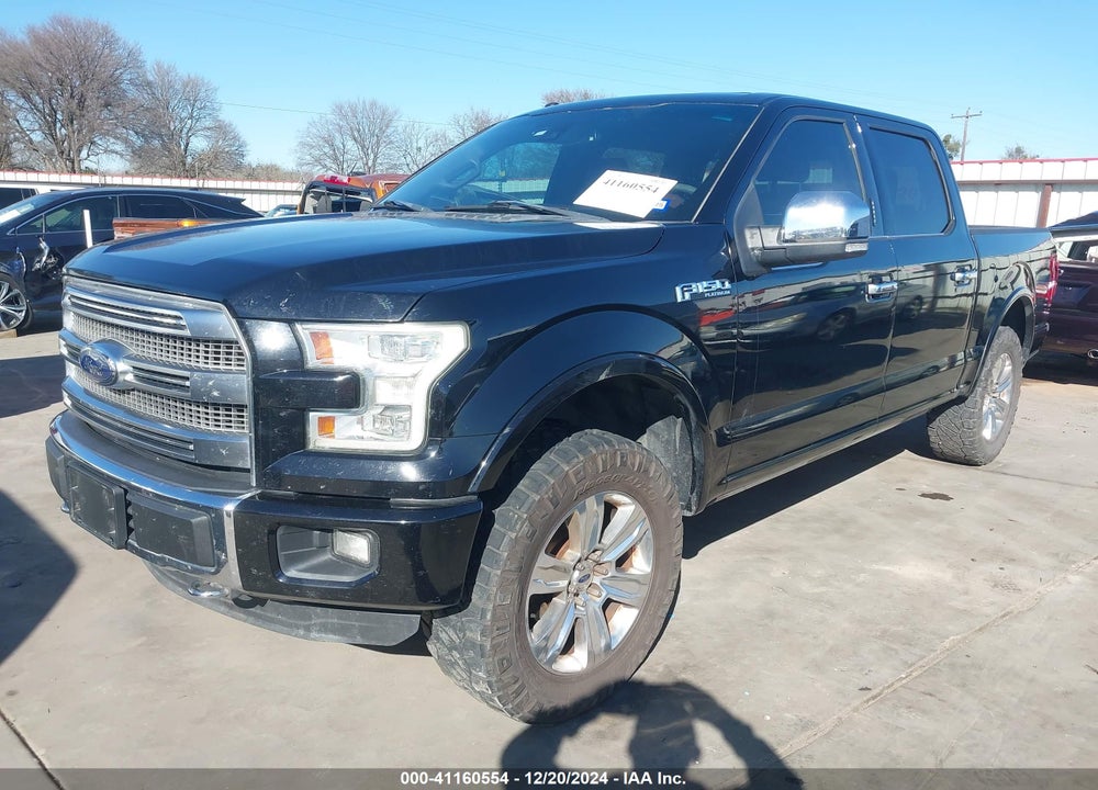 2016 FORD F-150 PLATINUM VIN: 1FTEW1EF7GFB10803