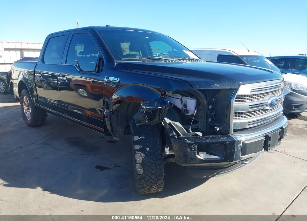 2016 FORD F-150 PLATINUM VIN: 1FTEW1EF7GFB10803