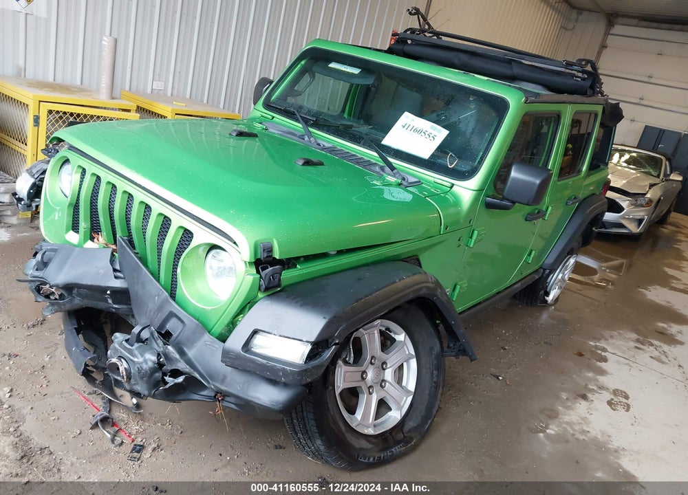 2019 JEEP WRANGLER UNLIMITED VIN: 1C4HJXDG0KW648812
