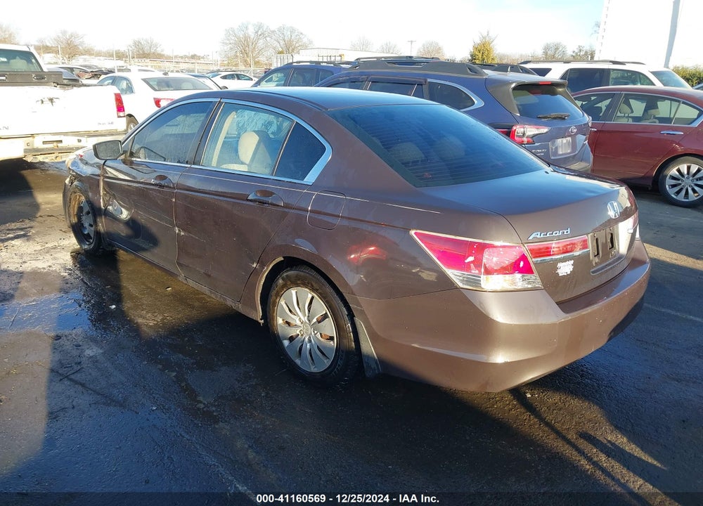2012 HONDA ACCORD 2.4 LX VIN: 1HGCP2F30CA005401
