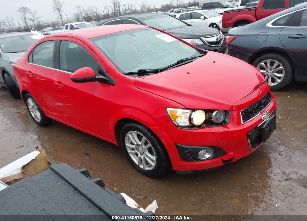 2016 CHEVROLET SONIC LT AUTO VIN: 1G1JC5SH2G4111480