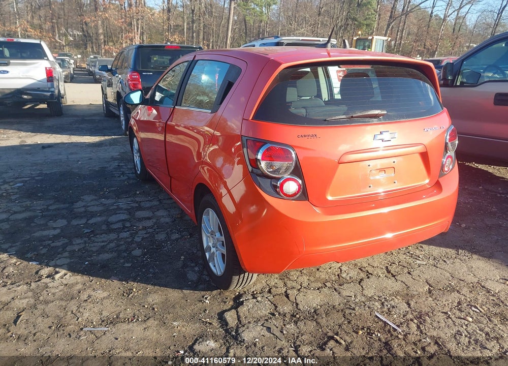 2012 CHEVROLET SONIC 2LT VIN: 1G1JC6SH3C4217923