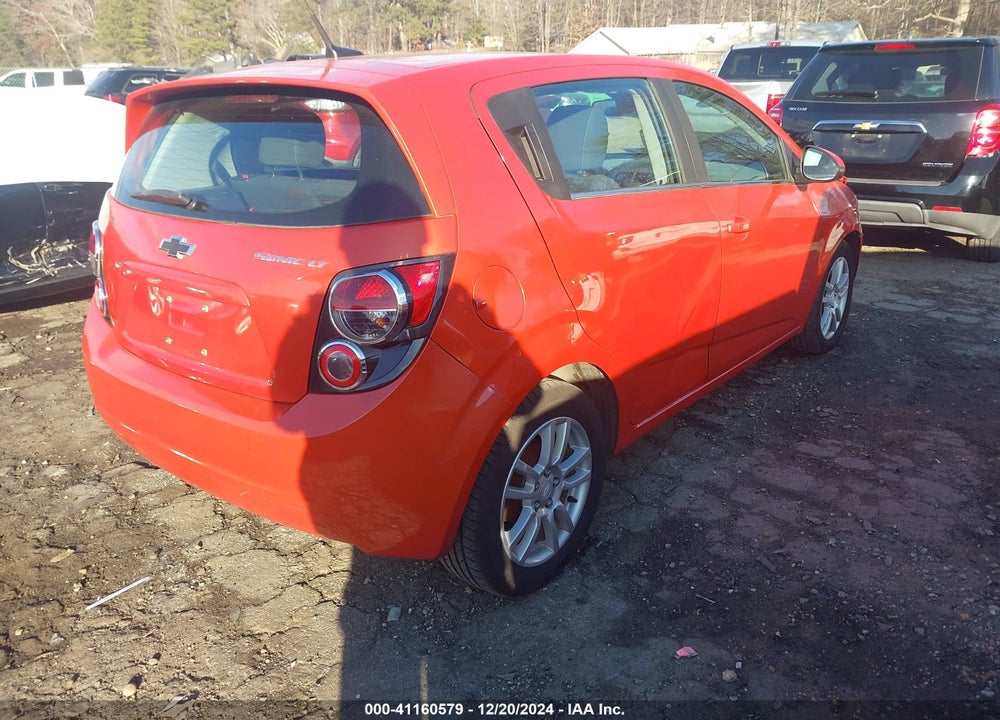 2012 CHEVROLET SONIC 2LT VIN: 1G1JC6SH3C4217923