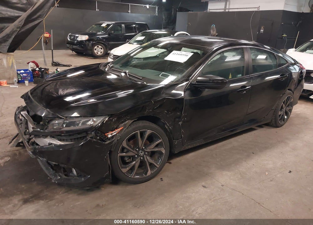 2020 HONDA CIVIC VIN: 2HGFC2F87LH540246