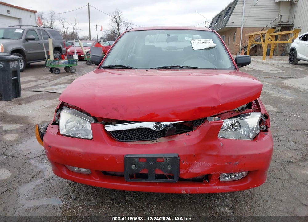 2000 MAZDA PROTEGE DX/LX VIN: JM1BJ2224Y0277889