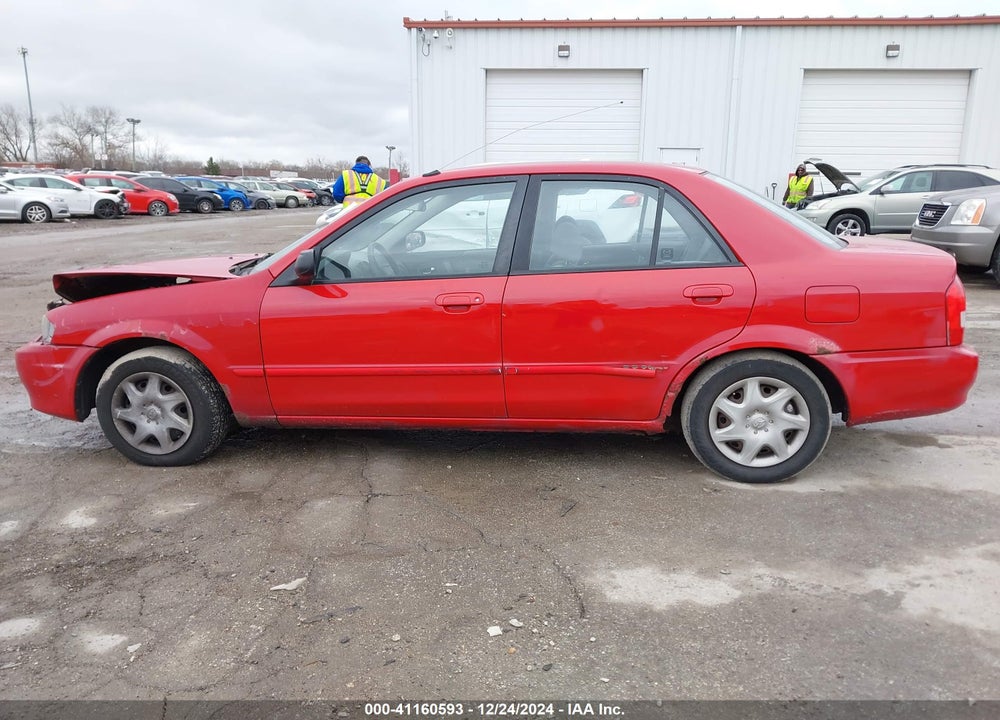 2000 MAZDA PROTEGE DX/LX VIN: JM1BJ2224Y0277889