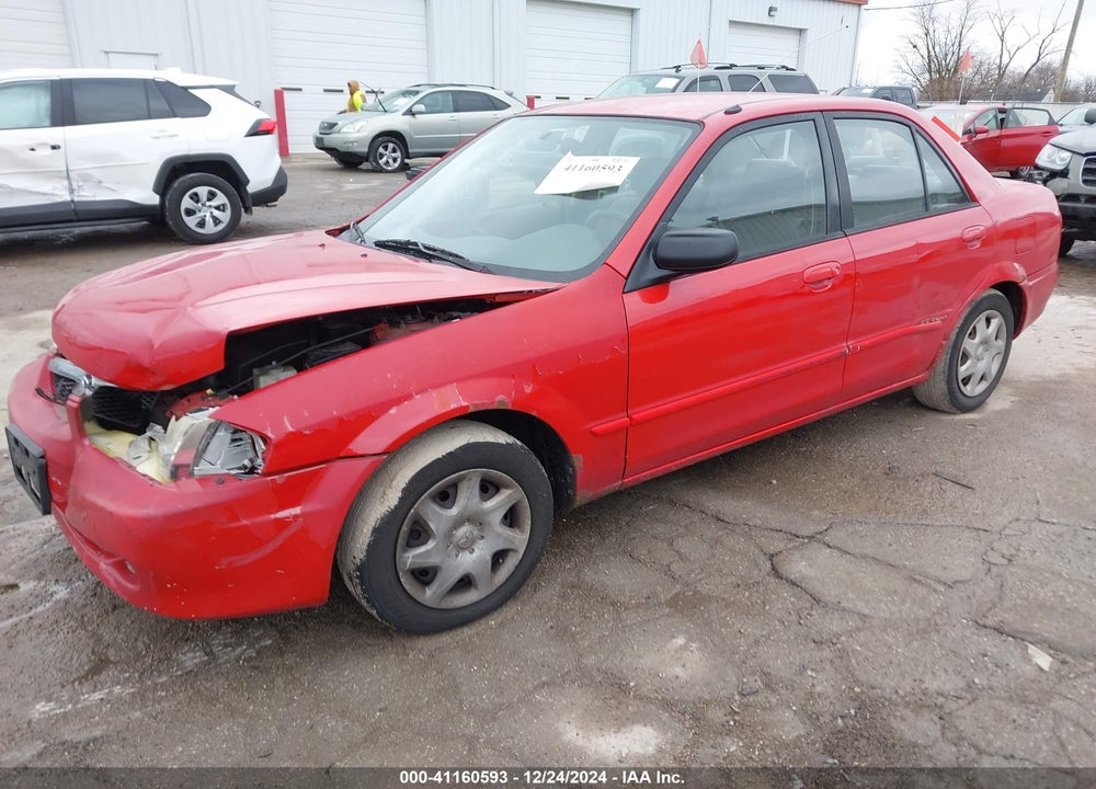 2000 MAZDA PROTEGE DX/LX VIN: JM1BJ2224Y0277889